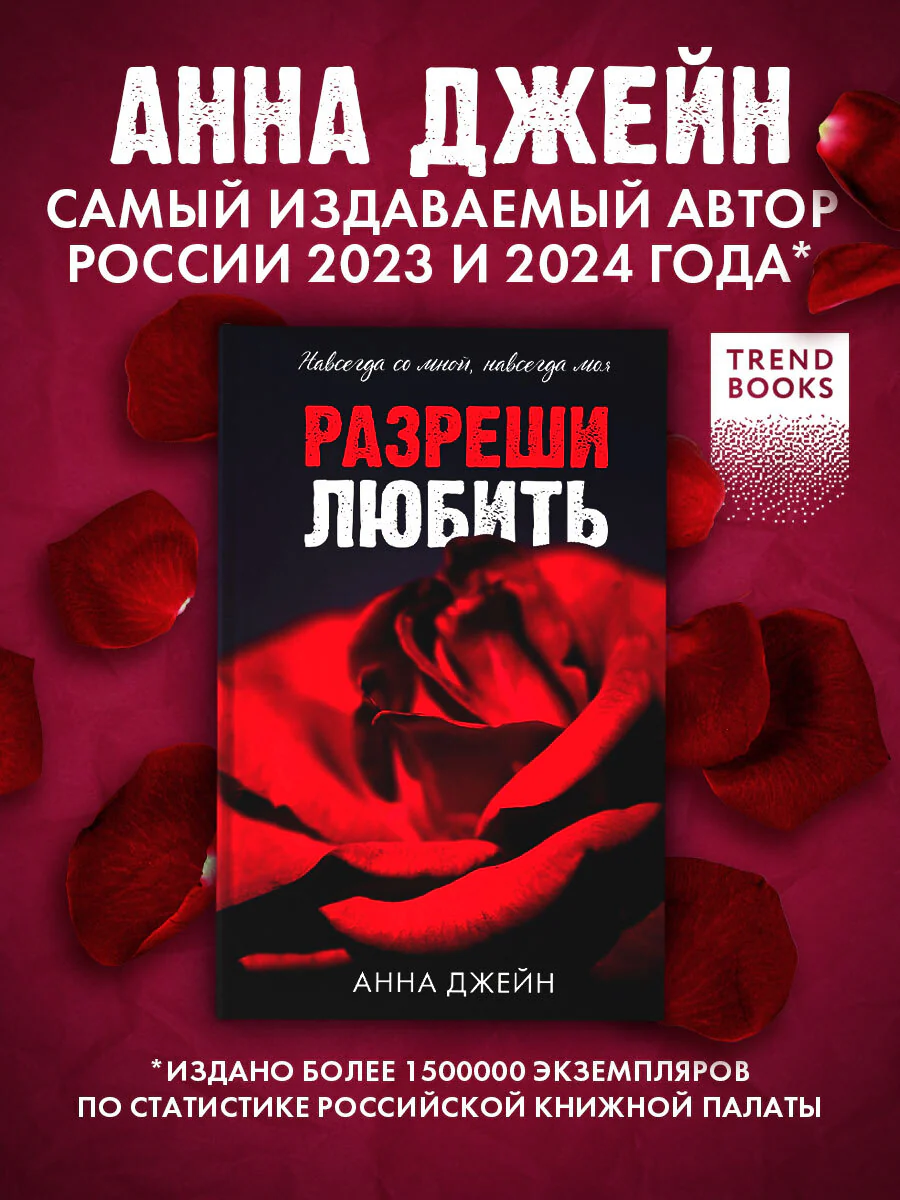 Романы Анны Джейн. Разреши любить. Навсегда со мной, навсегда моя (абстрактная) 0763