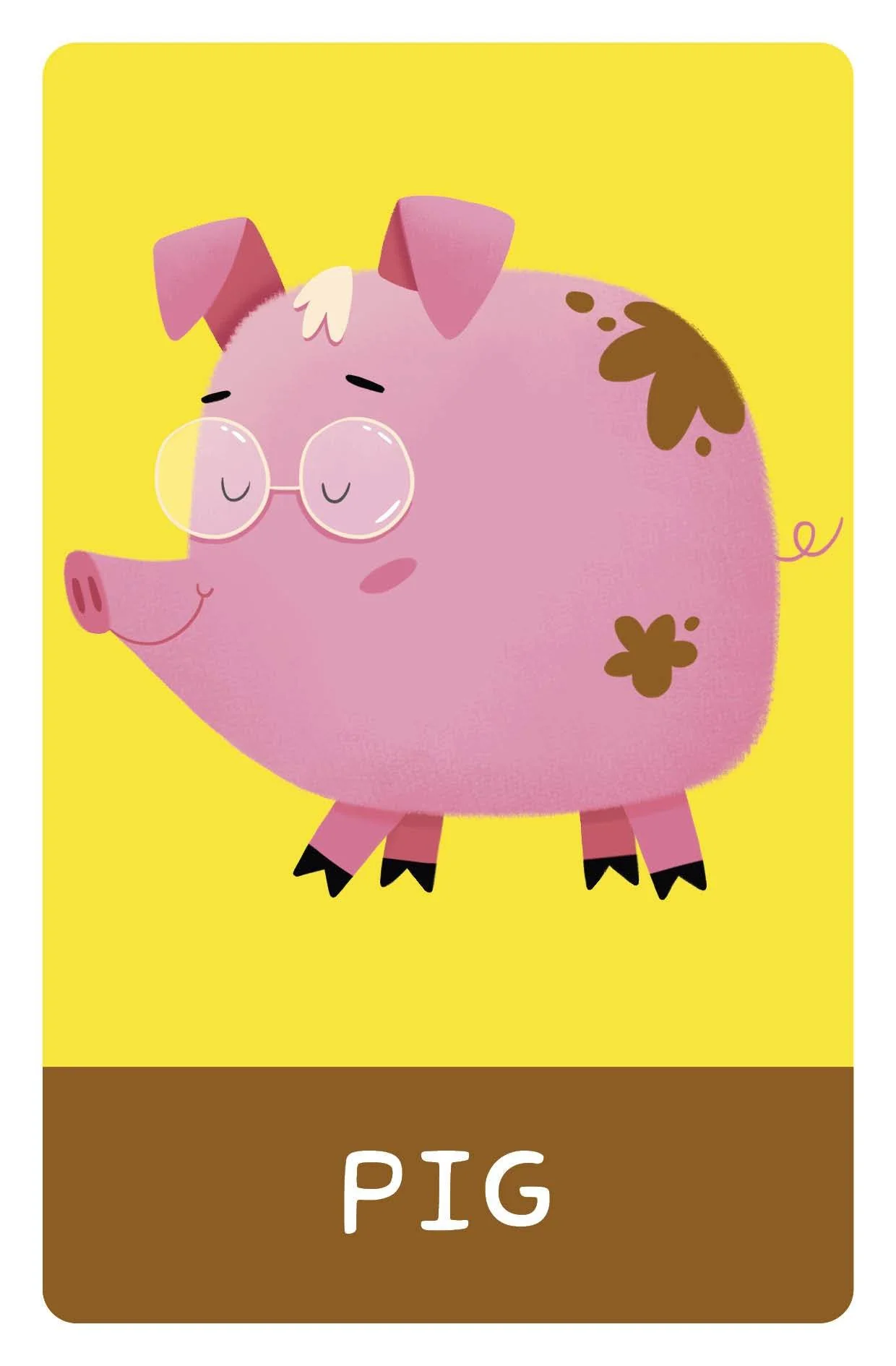 Animal Words. 50 Flash Cards - Image 7