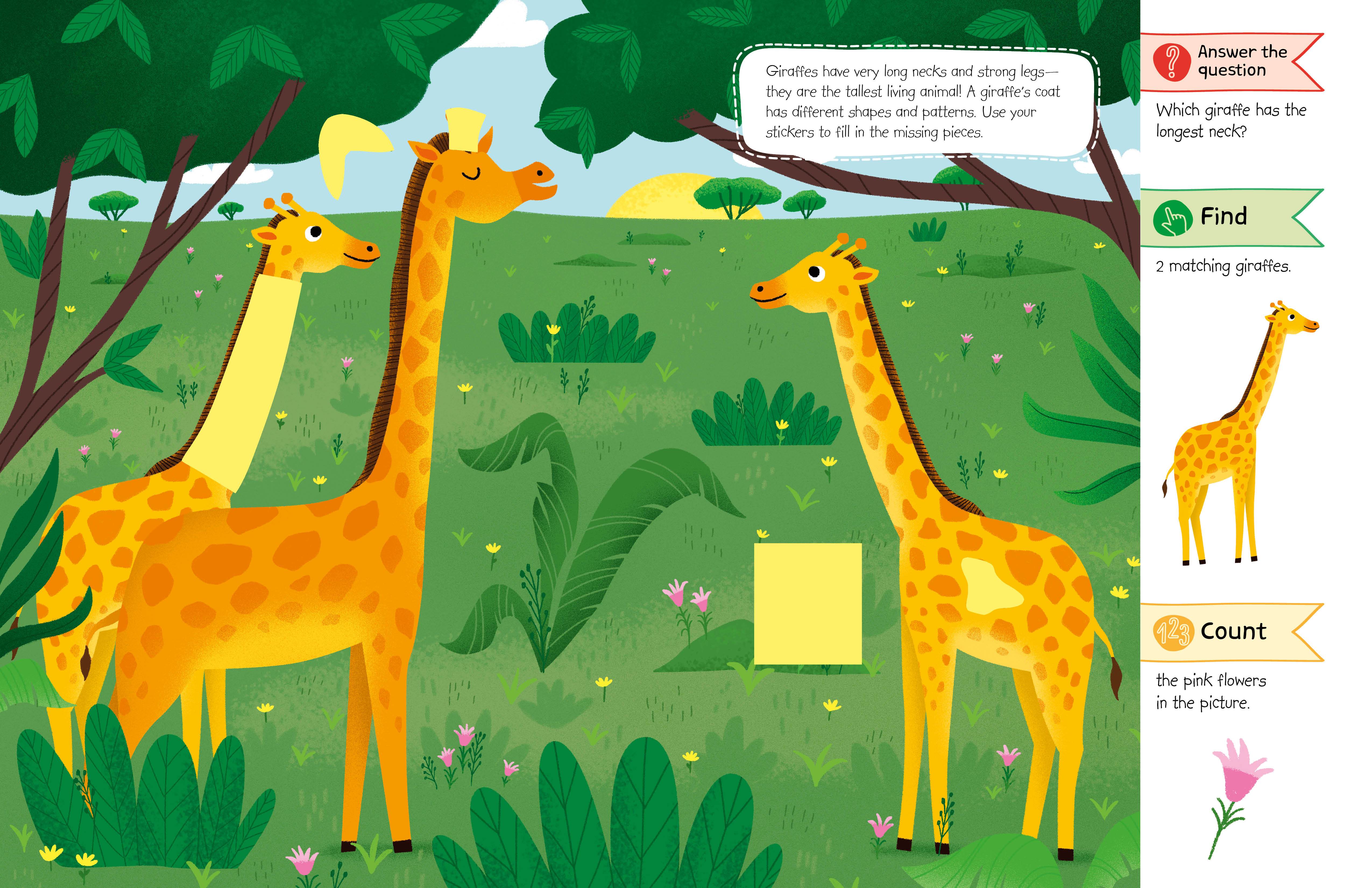 Animals Stickers and Activity Book - Image 5