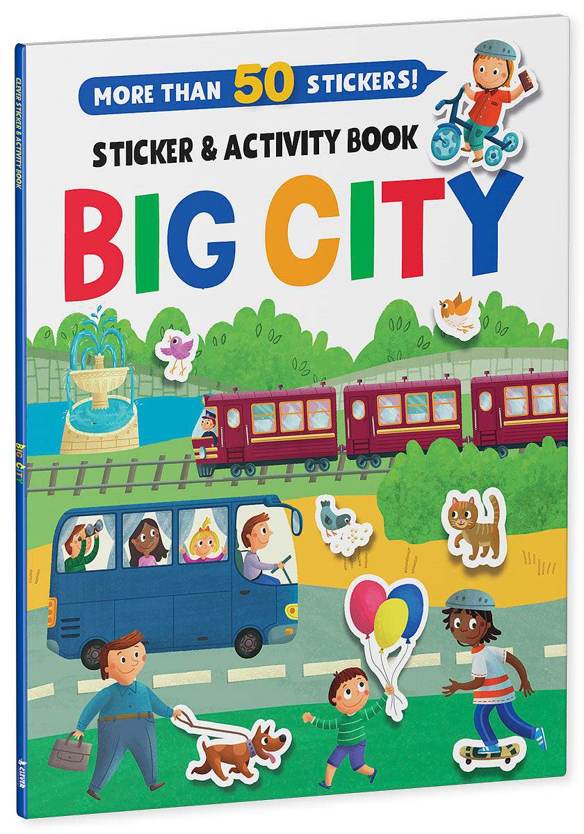 Big City Stickers and Activity Book - Image 2