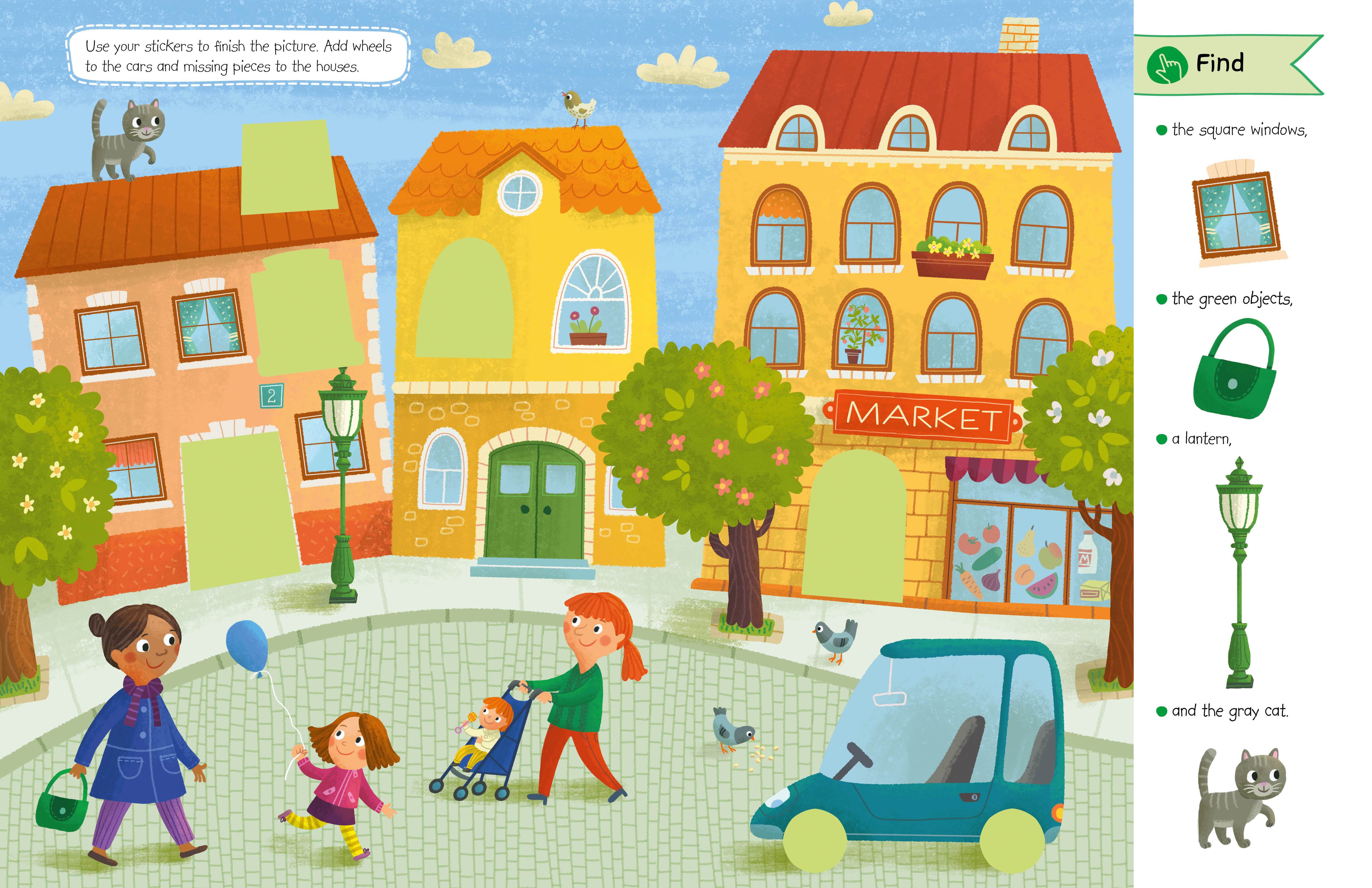Big City Stickers and Activity Book - Image 3