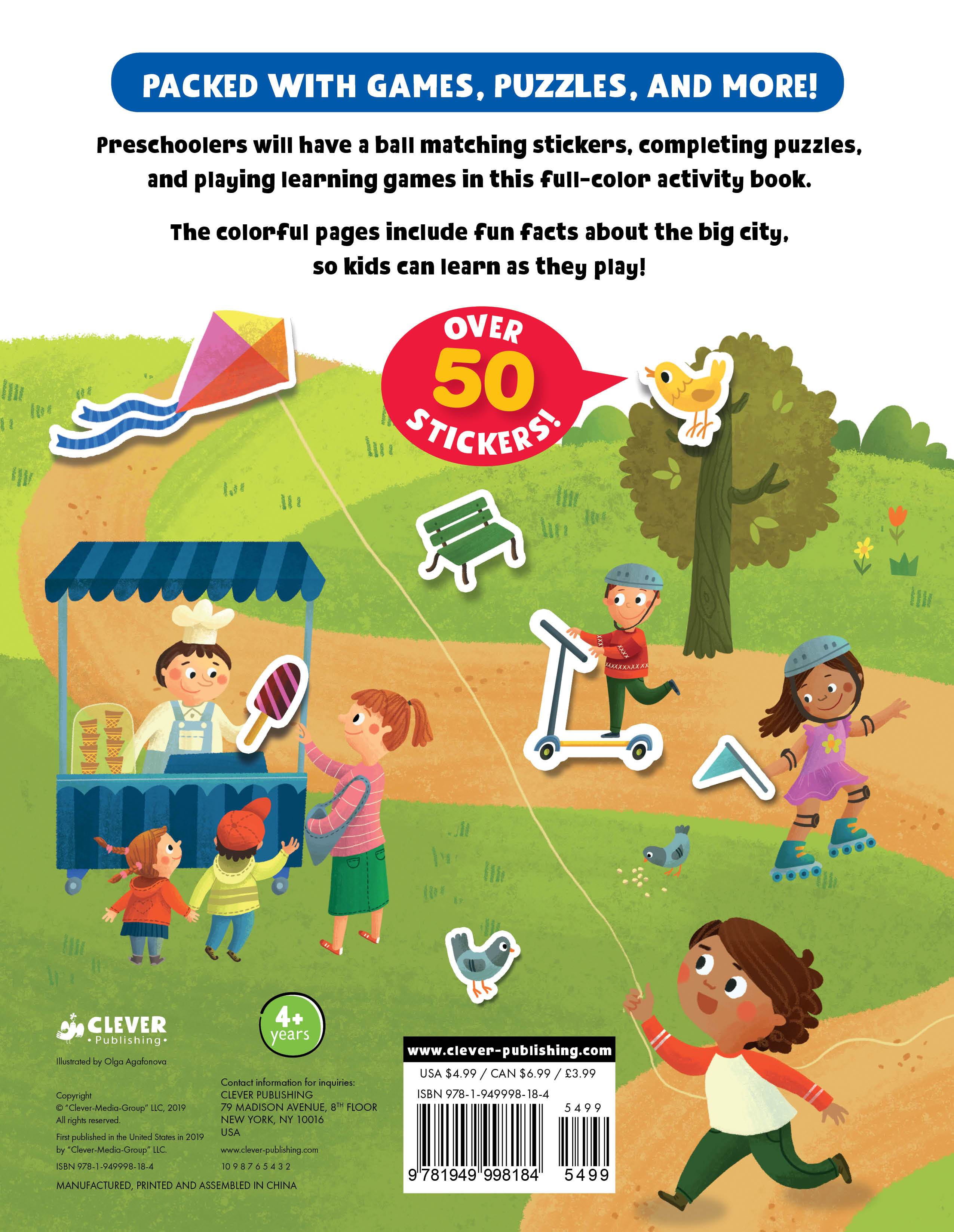 Big City Stickers and Activity Book - Image 9