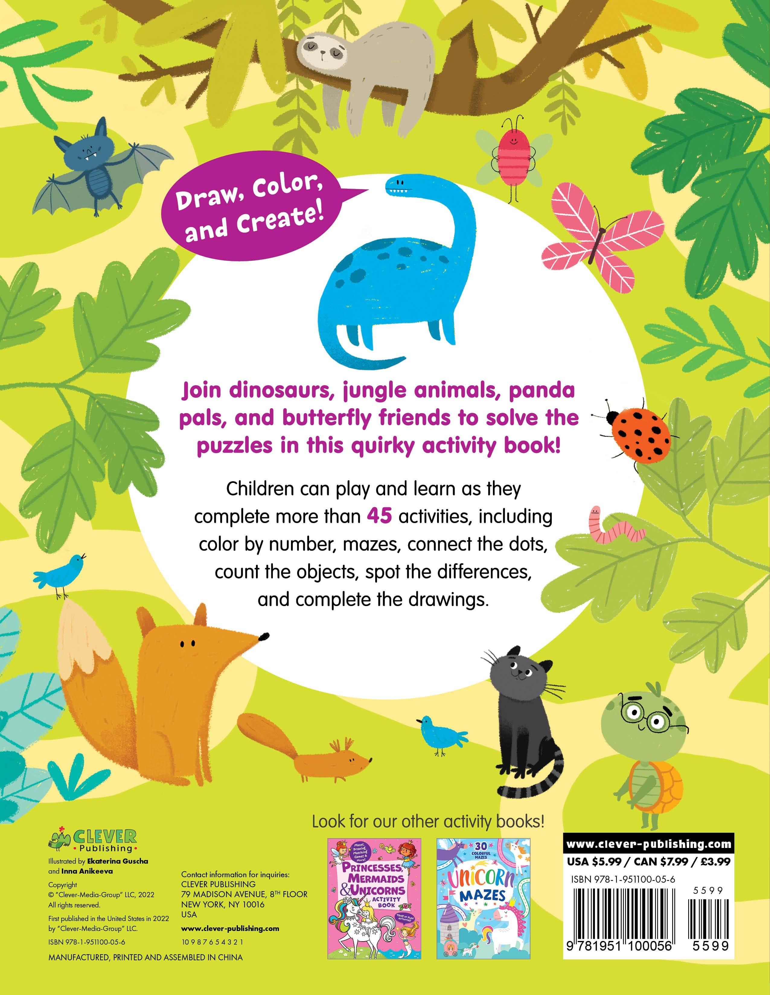 Dinosaurs, Pandas & Pals Activity Book - Image 8