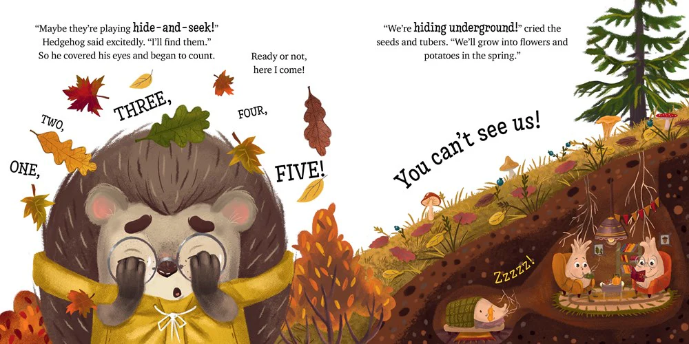 Fall with Little Hedgehog - Image 2