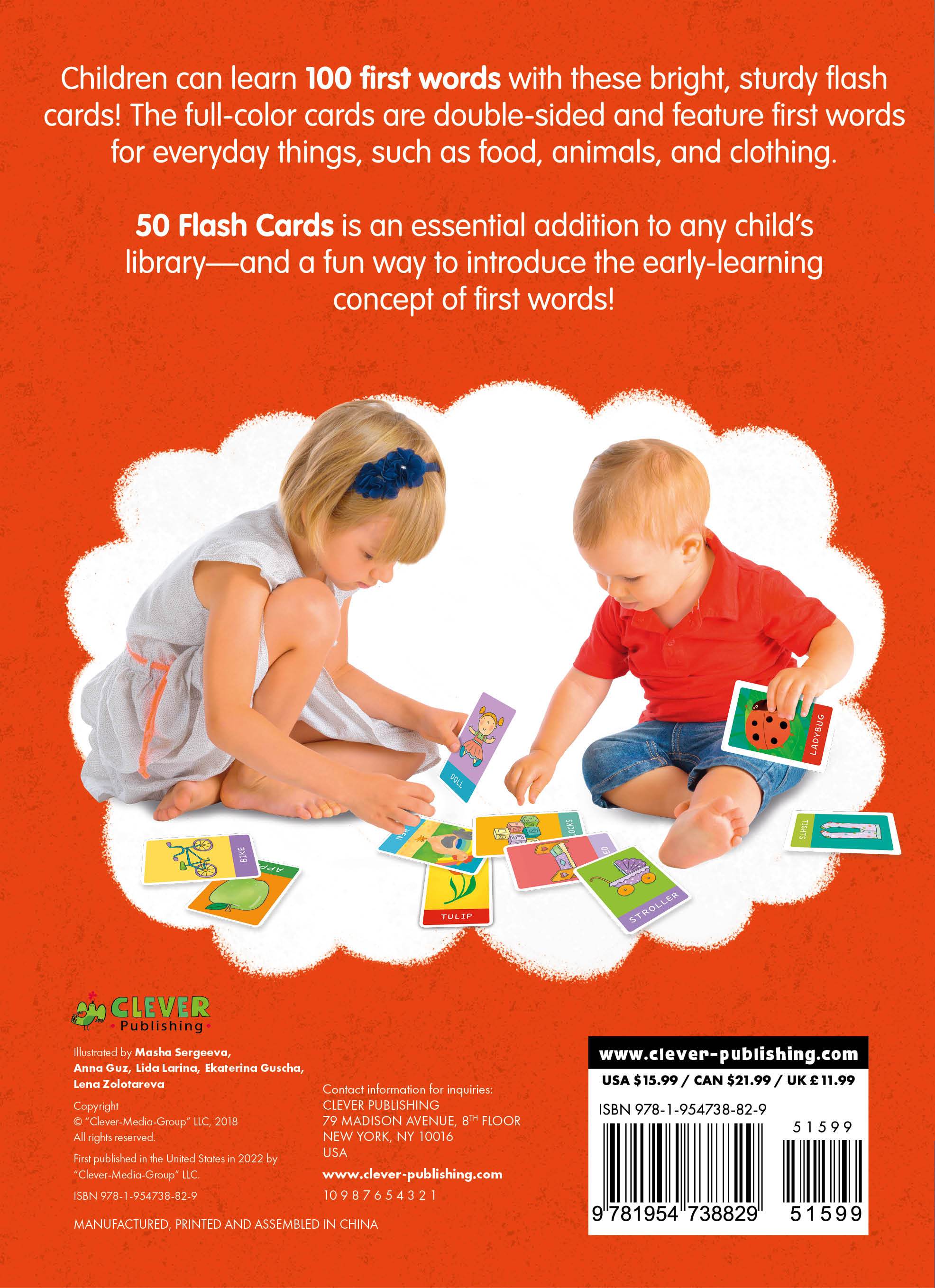 First Words. 50 Flash Cards - Image 7