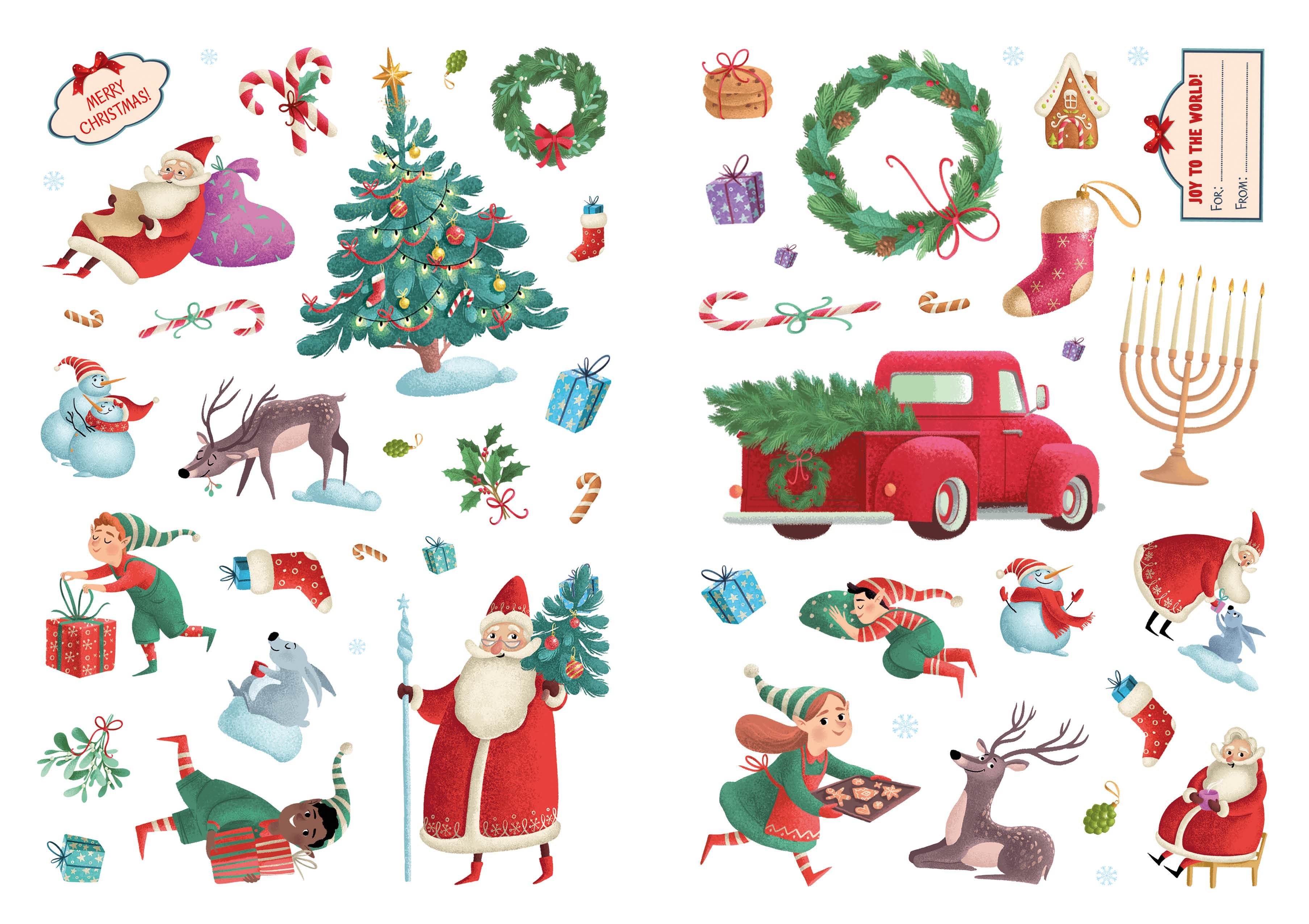 Holiday Celebration Sticker Book - Image 6