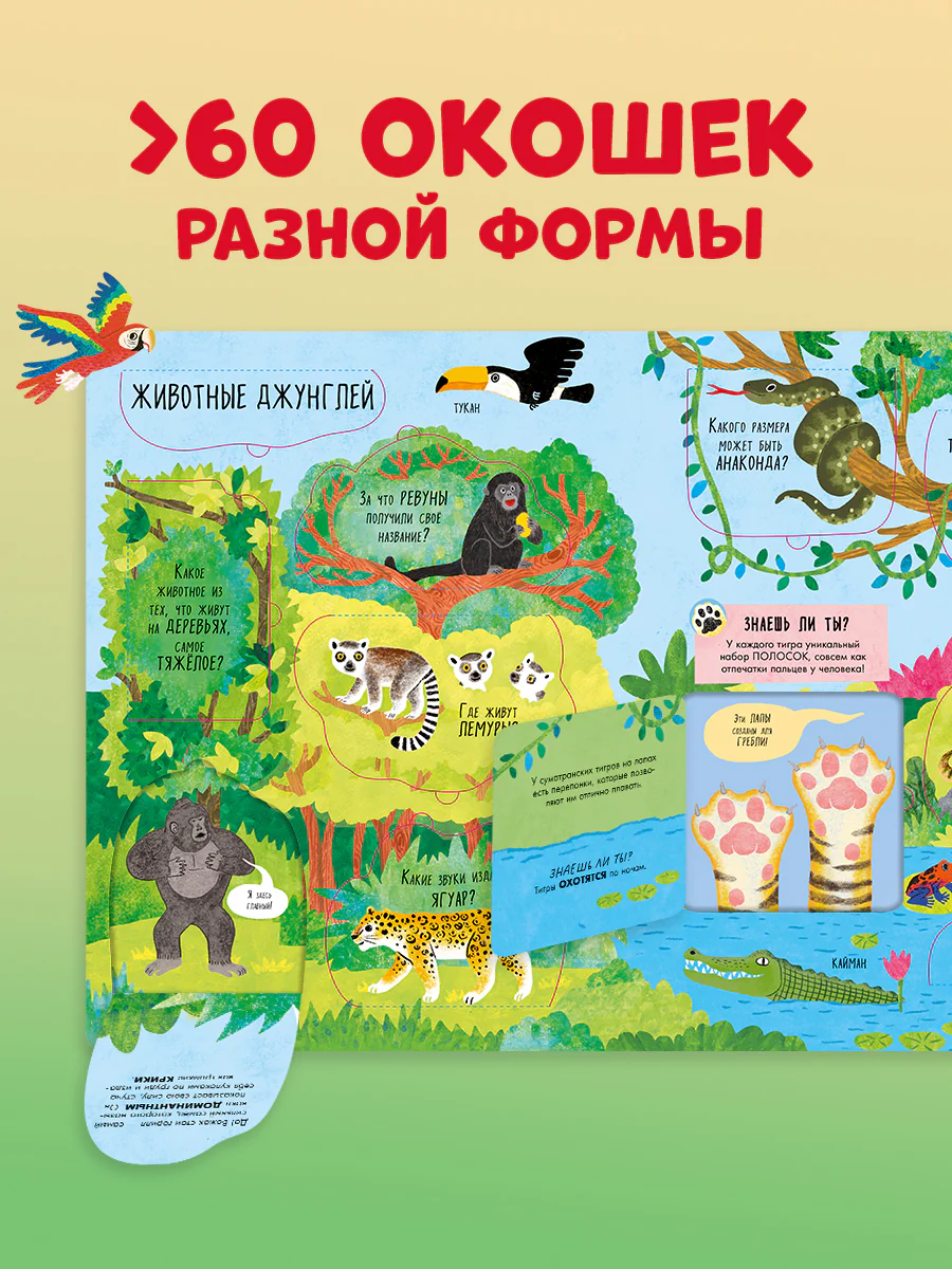 Большая книга с окошками. Животные - Image 2