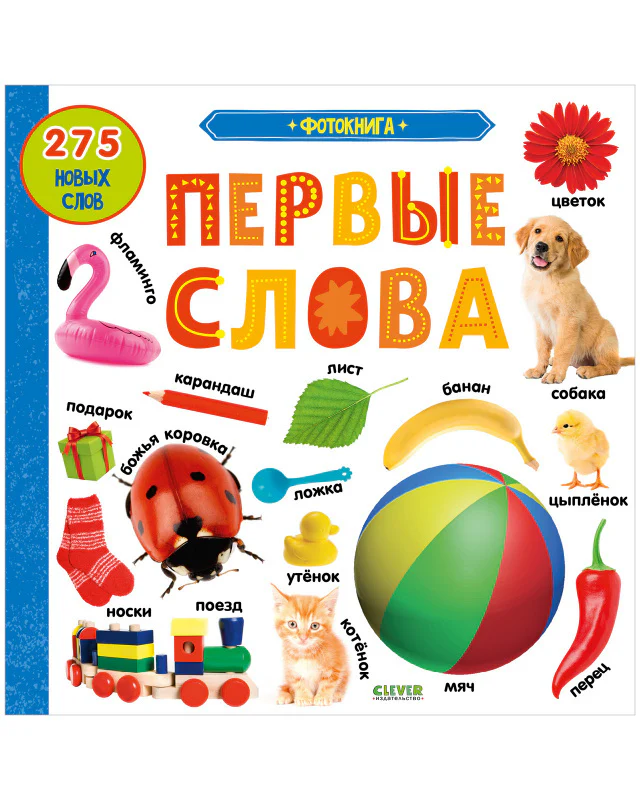 Книжки-картонки. Фотокнига. Первые слова - Image 8