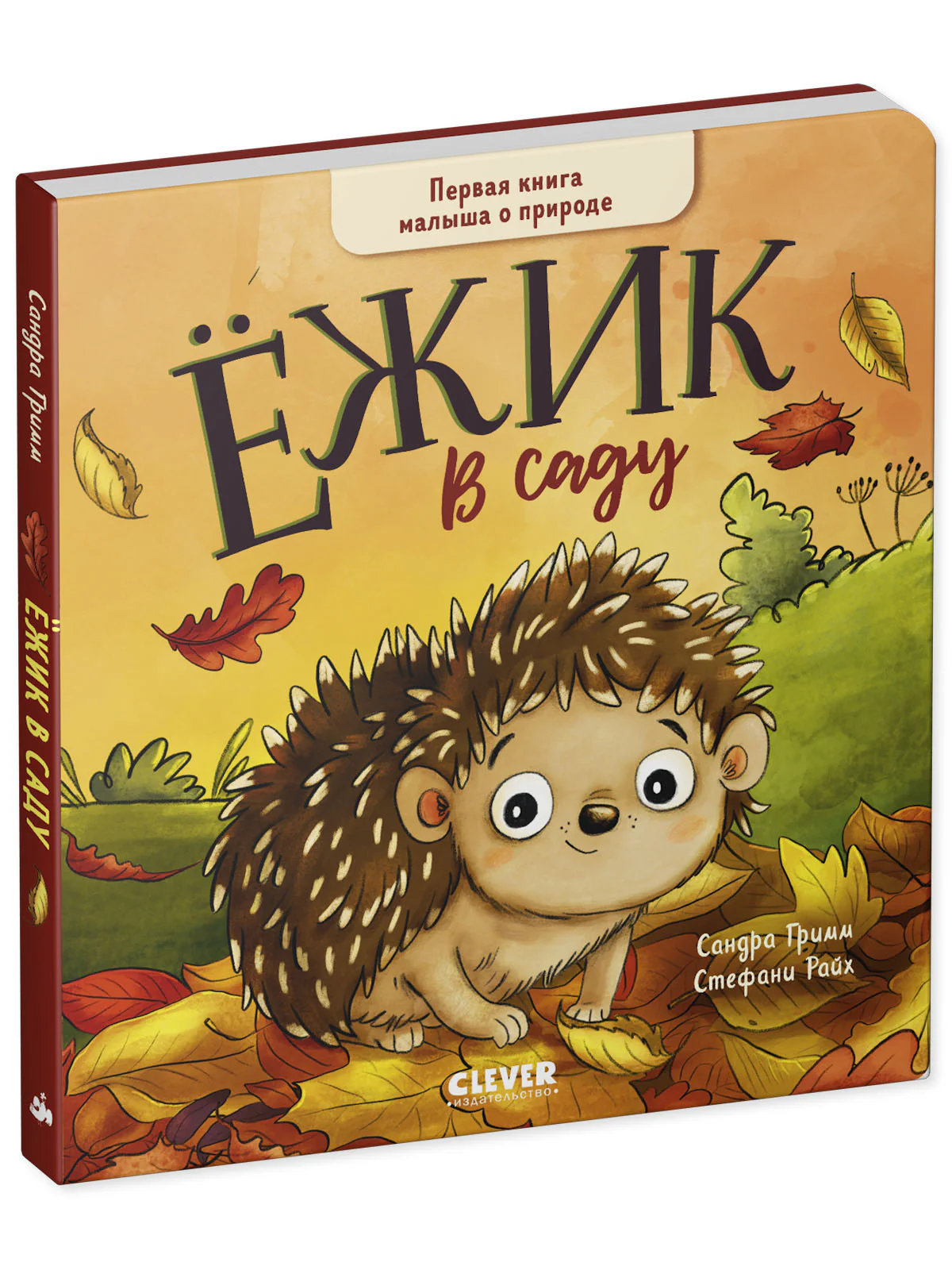 Книжки-картонки. Ёжик в саду. Первая книга малыша о природе - Image 10