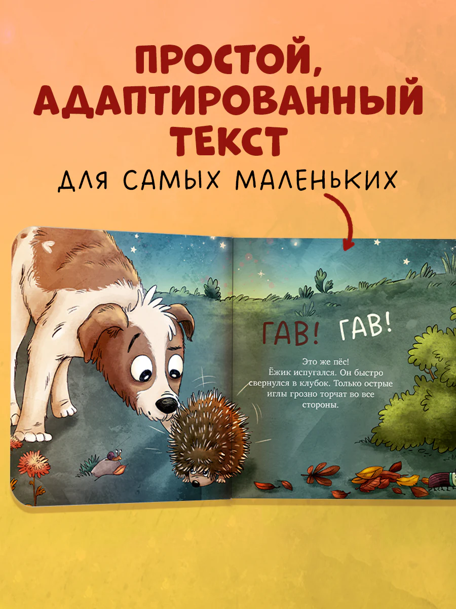 Книжки-картонки. Ёжик в саду. Первая книга малыша о природе - Image 3