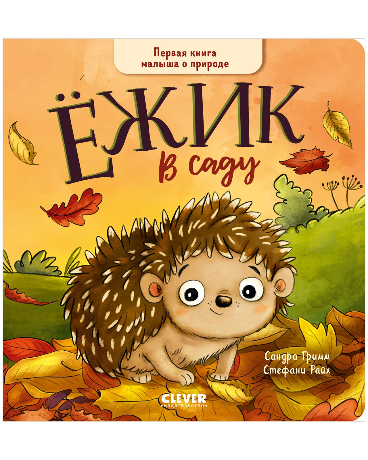 Книжки-картонки. Ёжик в саду. Первая книга малыша о природе - Image 9