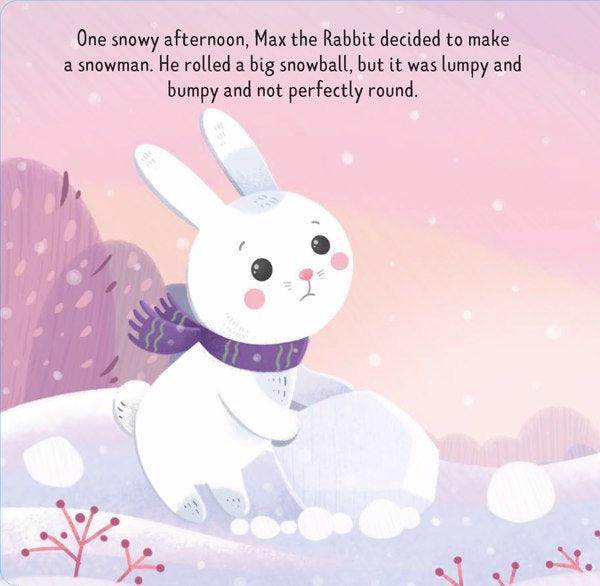 Max the Rabbit Builds a Snowman - Image 4