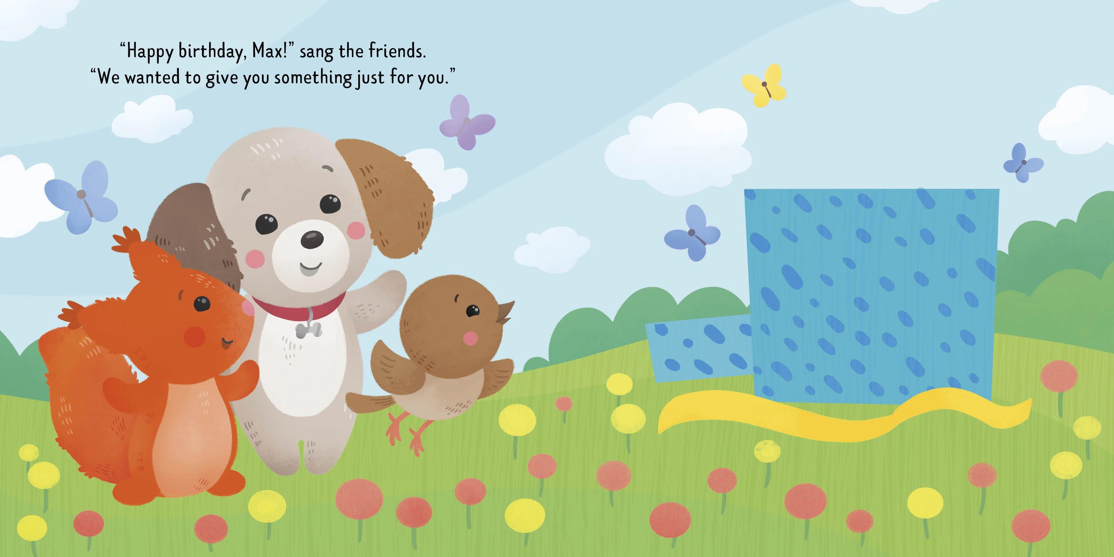 Max The Rabbit Gets A Present - Image 7