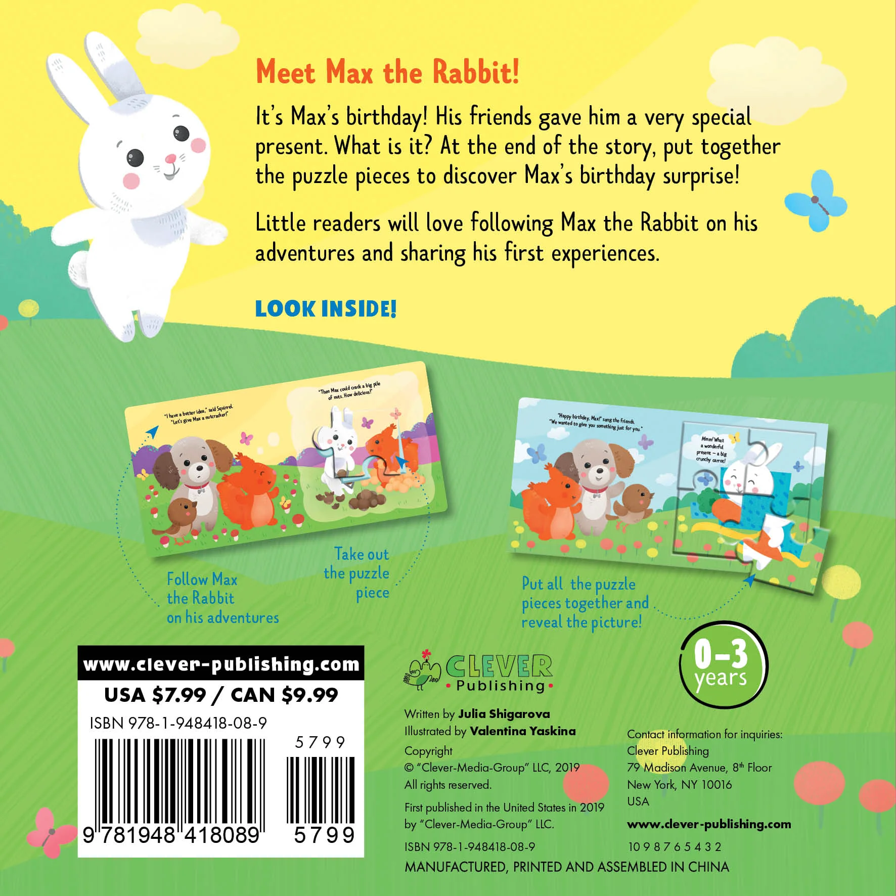 Max The Rabbit Gets A Present - Image 8