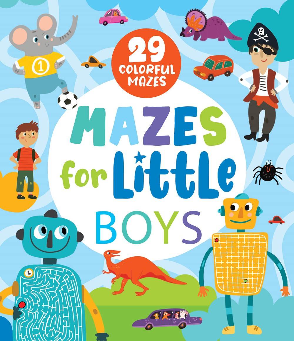 Mazes for little boys
