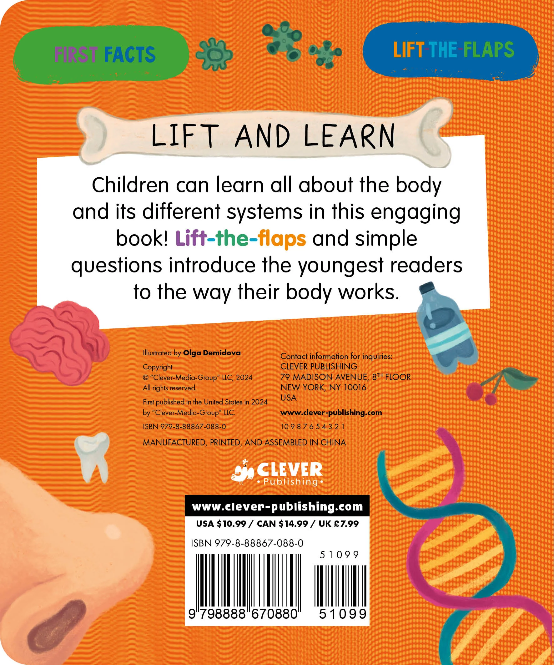 My First Lift-the-Flap: Human Body (Lift & Learn) - Image 8