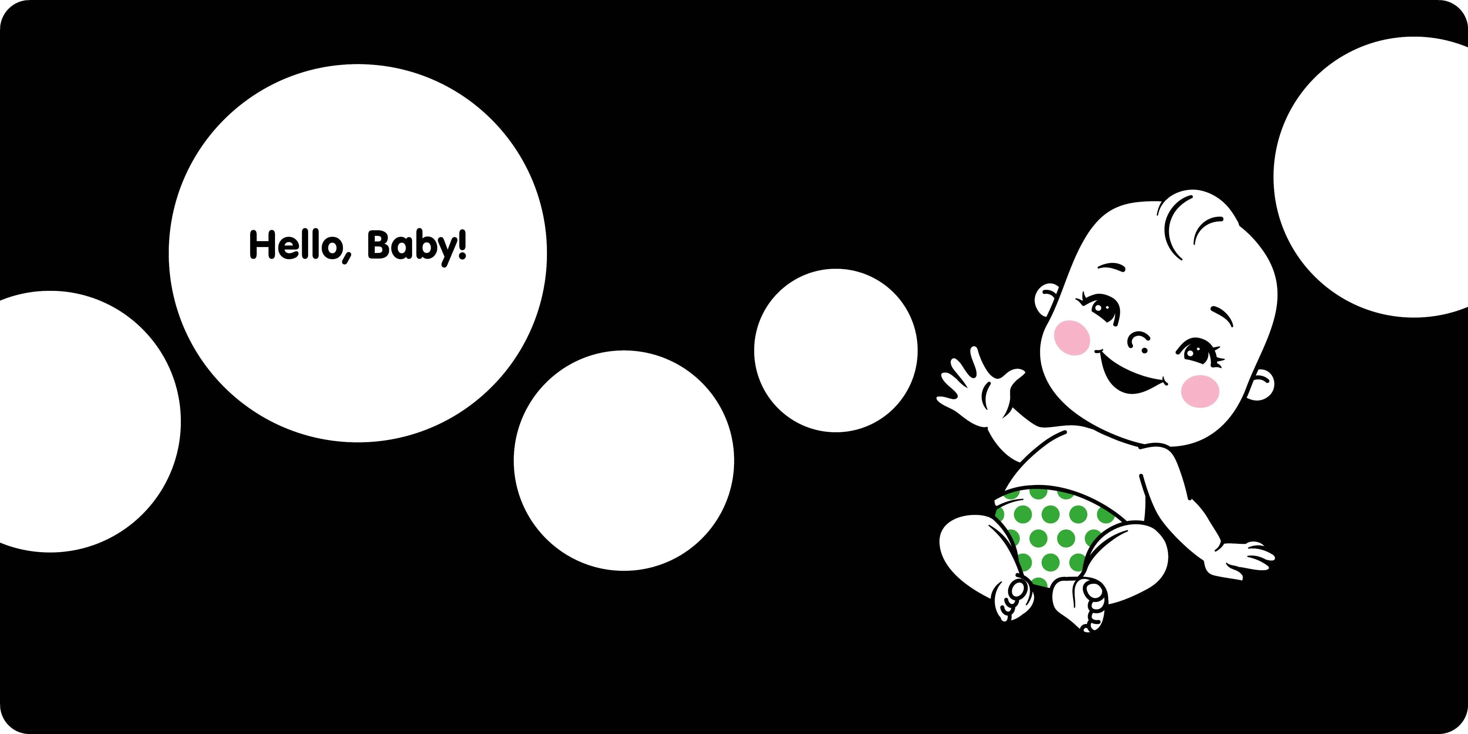 ספר שחור לבן לתינוק - My First Words - Image 4