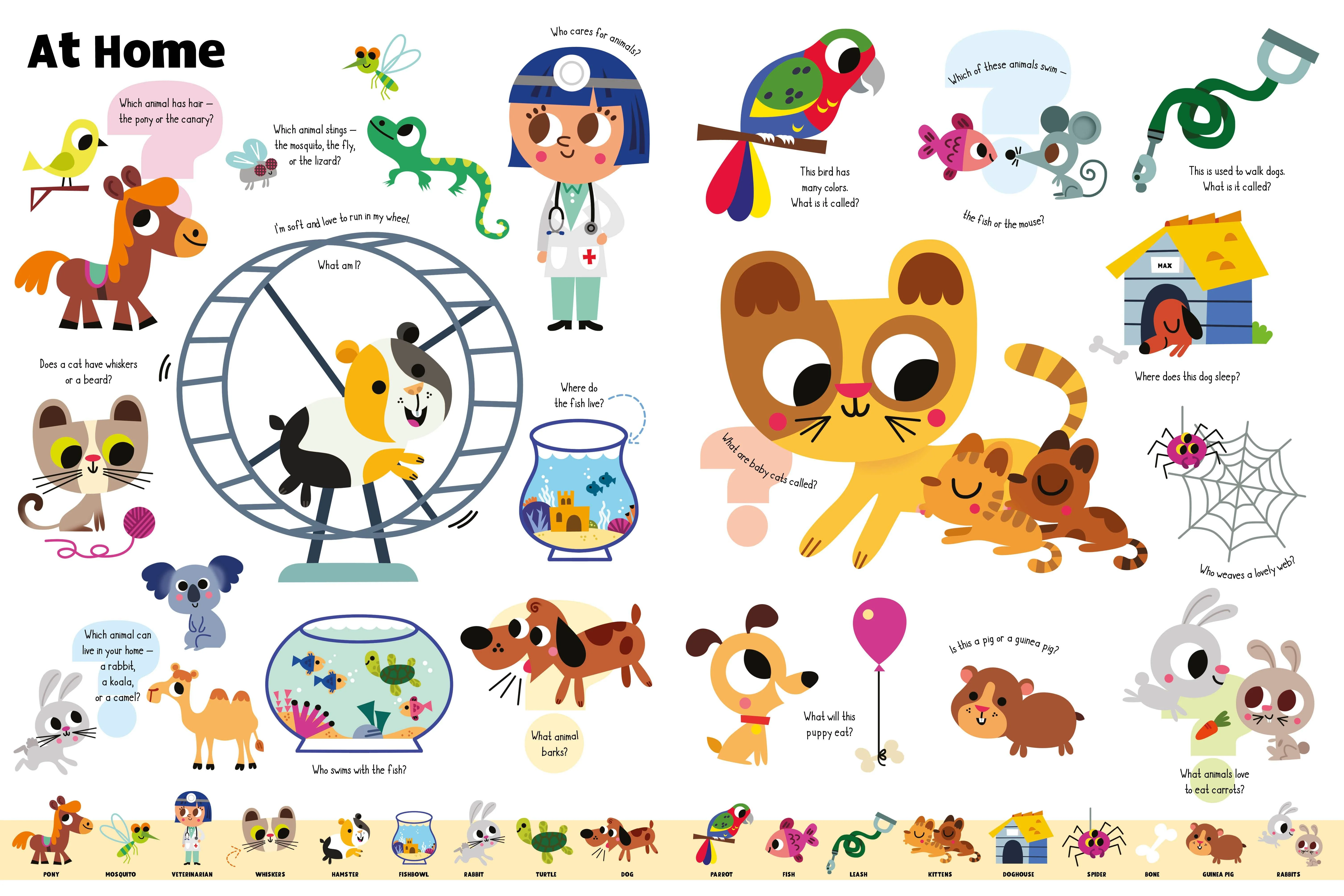 My First Quiz Picture Book of Animals - Image 3