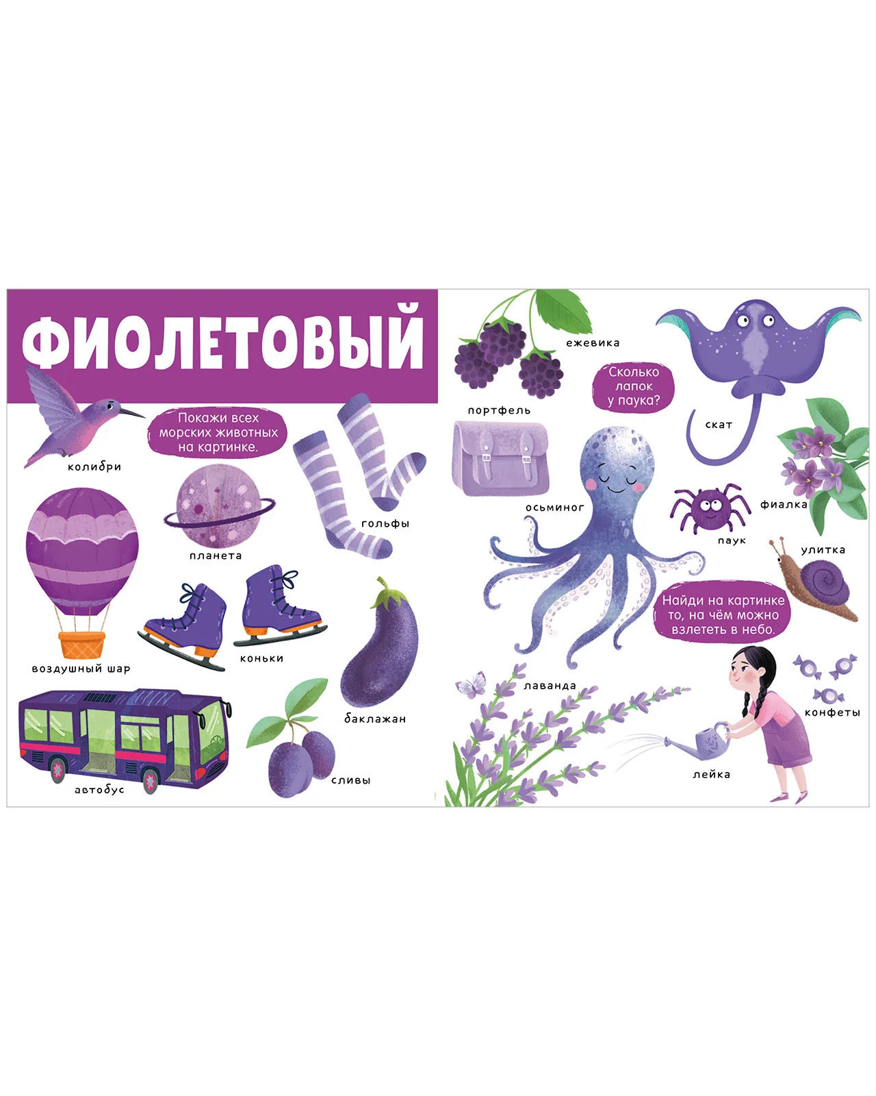 Найди и покажи. Большая книга. Цвета - Image 11