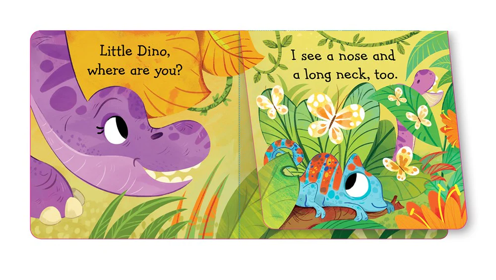 Peek-a-Boo, Little Dino! Where are you? - Image 2