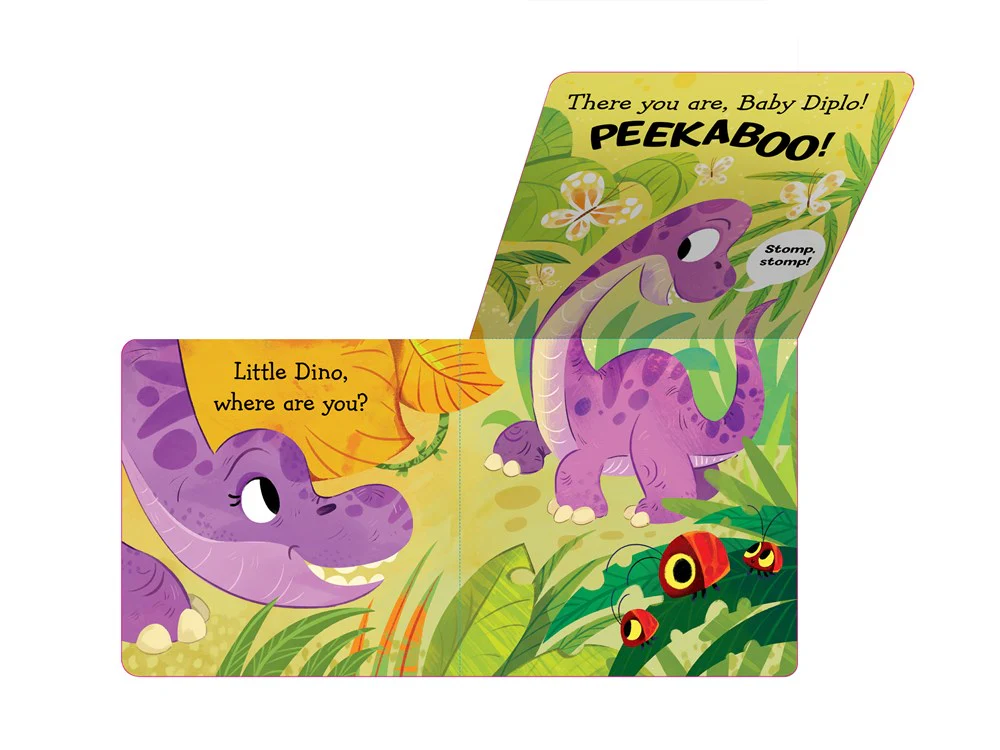 Peek-a-Boo, Little Dino! Where are you? - Image 3