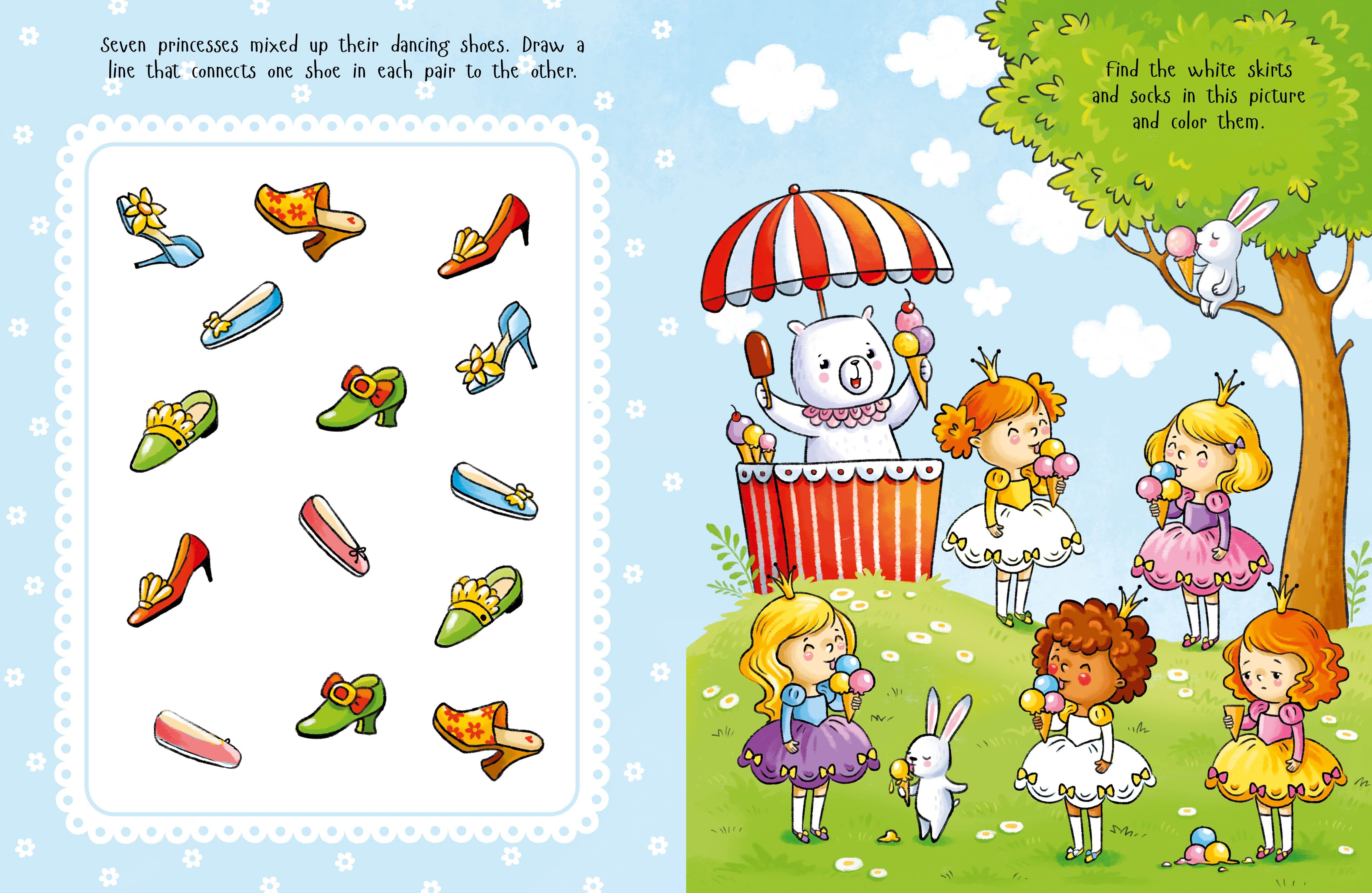 Princesses, Mermaids & Unicorns Activity Book - Image 4