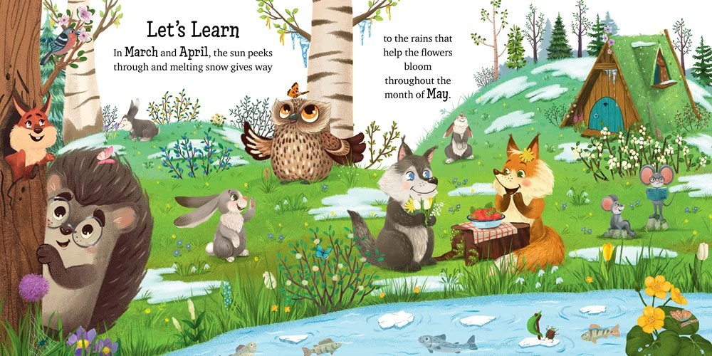 Spring with Little Hedgehog - Image 3